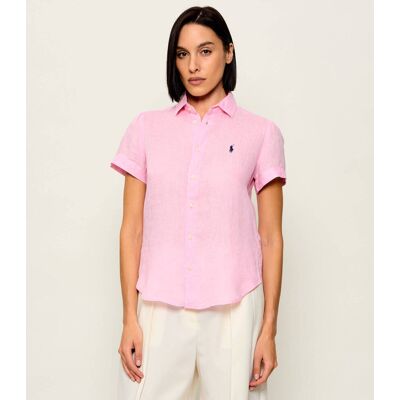 Polo Ralph Lauren Lniana koszula Mlanie Regular Fit różowy M Polo Ralph Lauren Lniana koszula Mlanie Regular Fit różowy M