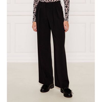 Marc Cain Spodnie Straight fit czarny 42 Marc Cain Spodnie Straight fit czarny 42