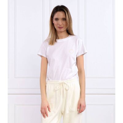 Trussardi T-shirt Regular Fit biały XS Trussardi T-shirt Regular Fit biały XS