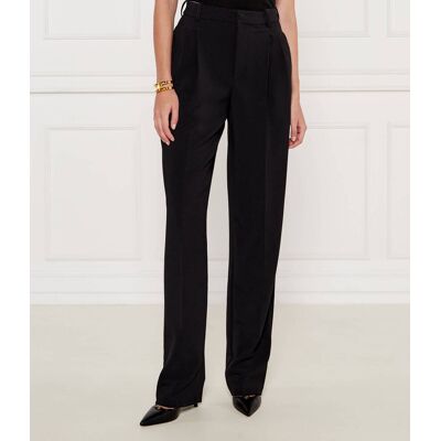 Elisabetta Franchi Spodnie Regular Fit czarny 42 Elisabetta Franchi Spodnie Regular Fit czarny 42