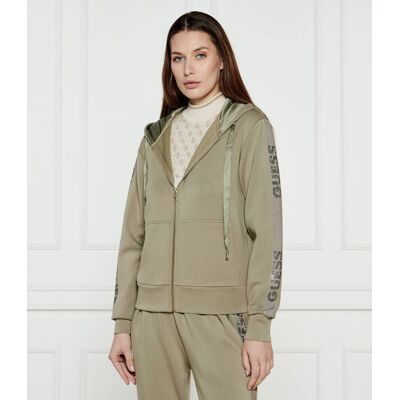 Guess Bluza SCUBA Regular Fit zielony S Guess Bluza SCUBA Regular Fit zielony S
