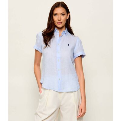 Polo Ralph Lauren Lniana koszula Regular Fit błękitny XL Polo Ralph Lauren Lniana koszula Regular Fit błękitny XL