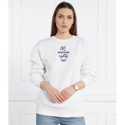 Guess Bluza Regular Fit biały L Guess Bluza Regular Fit biały L
