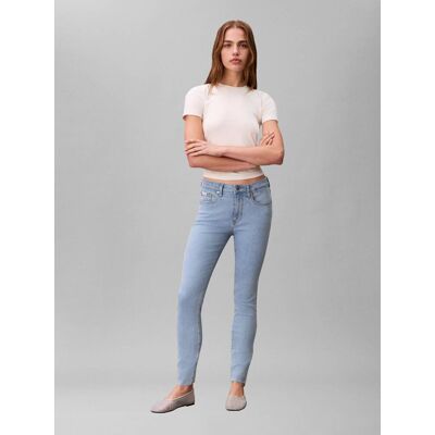 Calvin Klein Jeans Jeansy ROBINS EGG Skinny fit mid rise błękitny 30 Calvin Klein Jeans Jeansy ROBINS EGG Skinny fit mid rise błękitny 30