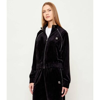 Karl Lagerfeld Bluza Ikon Regular Fit czarny L Karl Lagerfeld Bluza Ikon Regular Fit czarny L