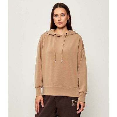 Boss ORANGE Bluza C_Efelpa1 Regular Fit beżowy L Boss ORANGE Bluza C_Efelpa1 Regular Fit beżowy L