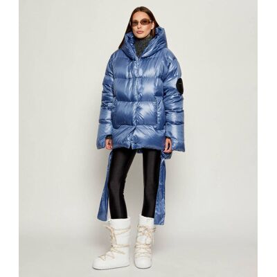 MMC Puchowa kurtka JESSO Oversize fit niebieski OS MMC Puchowa kurtka JESSO Oversize fit niebieski OS