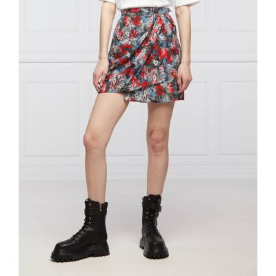 The Kooples Jedwabna spódnica high waist multikolor 34 The Kooples Jedwabna spódnica high waist multikolor 34