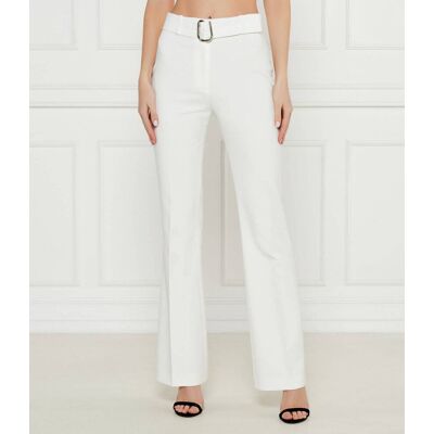 HUGO Spodnie Hazula flare fit biały 36 HUGO Spodnie Hazula flare fit biały 36