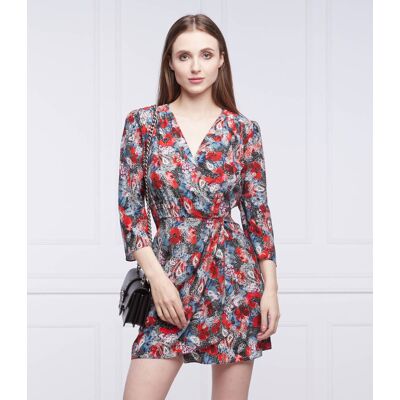 The Kooples Jedwabna sukienka czerwony 40 The Kooples Jedwabna sukienka czerwony 40