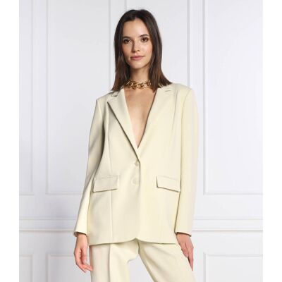 Patrizia Pepe Marynarka Regular Fit kremowy 40 Patrizia Pepe Marynarka Regular Fit kremowy 40
