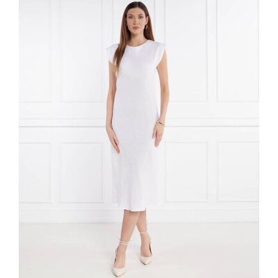 Marella Lniana sukienka HIDALGO biały 42 Marella Lniana sukienka HIDALGO biały 42