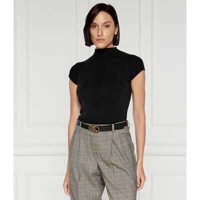 MAX&Co.; Top Quiete Slim Fit czarny S MAX&Co.; Top Quiete Slim Fit czarny S