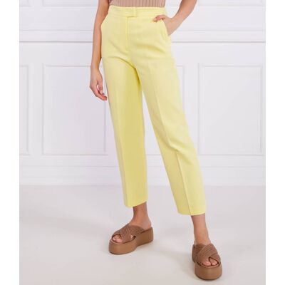 Beatrice B Spodnie Regular Fit żółty 34 Beatrice B Spodnie Regular Fit żółty 34