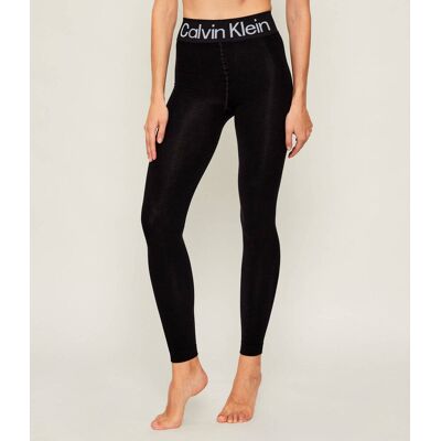 Calvin Klein Legginsy Slim Fit czarny M Calvin Klein Legginsy Slim Fit czarny M