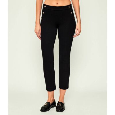 Liu Jo Spodnie Skinny fit czarny 42 Liu Jo Spodnie Skinny fit czarny 42