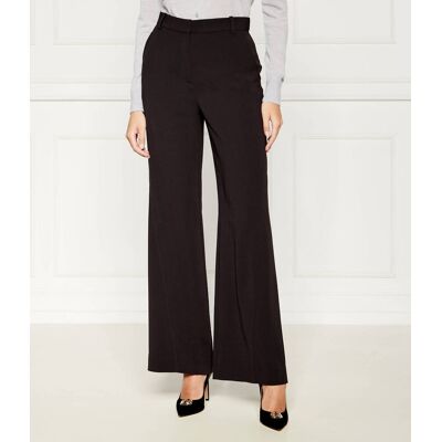 Calvin Klein Spodnie flare fit czarny 38 Calvin Klein Spodnie flare fit czarny 38