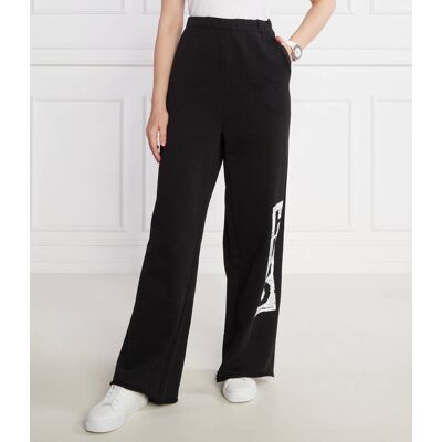 HUGO Spodnie dresowe Nasuede Loose fit czarny M HUGO Spodnie dresowe Nasuede Loose fit czarny M