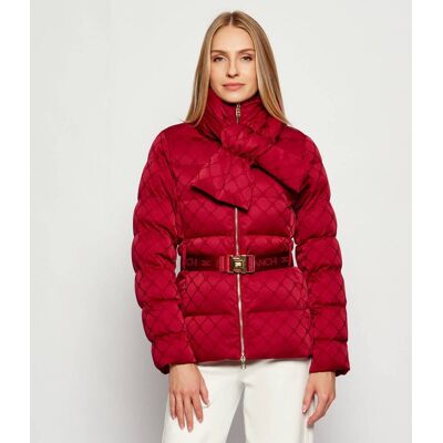 Elisabetta Franchi Kurtka Regular Fit czerwony 40 Elisabetta Franchi Kurtka Regular Fit czerwony 40