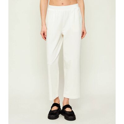 Liu Jo Sport Spodnie dresowe Regular Fit ecru M Liu Jo Sport Spodnie dresowe Regular Fit ecru M