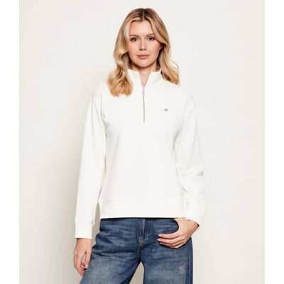 Gant Bluza SHIELD Relaxed fit kremowy XL Gant Bluza SHIELD Relaxed fit kremowy XL