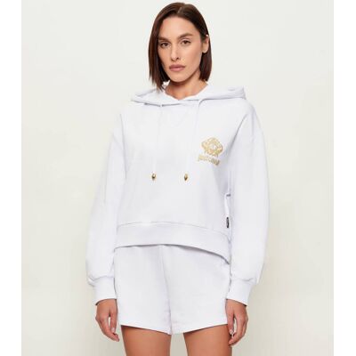 Just Cavalli Bluza Loose fit biały M Just Cavalli Bluza Loose fit biały M