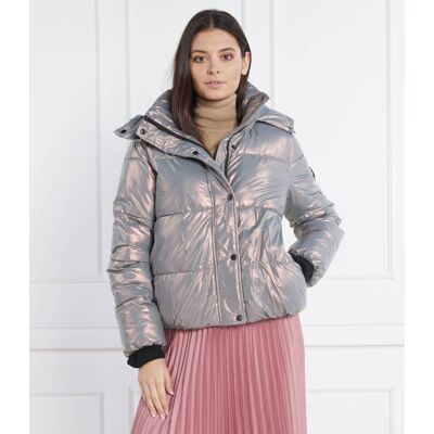 DKNY Sport Kurtka Regular Fit srebrny XXS DKNY Sport Kurtka Regular Fit srebrny XXS