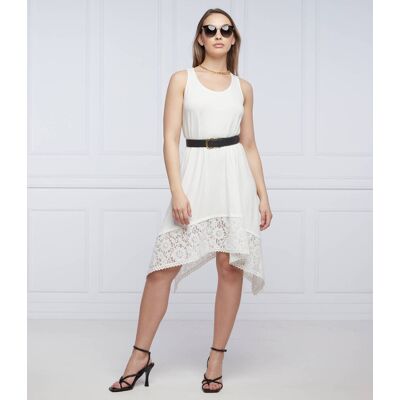 Twinset U&B; Sukienka biały M Twinset U&B; Sukienka biały M