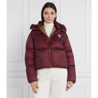 Tommy Hilfiger Puchowa kurtka MONOGRAM BADGE Regular Fit bordowy XL Tommy Hilfiger Puchowa kurtka MONOGRAM BADGE Regular Fit bordowy XL