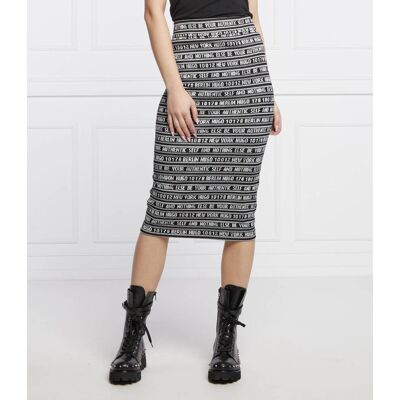 HUGO Spódnica Nadyenka high waist czarny M HUGO Spódnica Nadyenka high waist czarny M