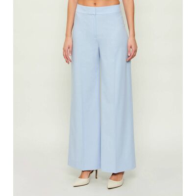 HUGO Spodnie Huzili Loose fit błękitny 36 HUGO Spodnie Huzili Loose fit błękitny 36