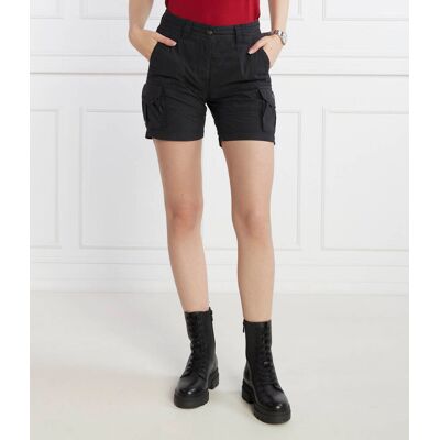 Aeronautica Militare Szorty Regular Fit czarny 34 Aeronautica Militare Szorty Regular Fit czarny 34