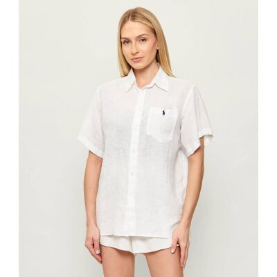 Polo Ralph Lauren Lniana koszula Relaxed fit biały L Polo Ralph Lauren Lniana koszula Relaxed fit biały L