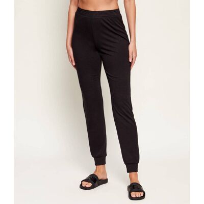 Guess Underwear Spodnie dresowe JUNIE Slim Fit czarny M Guess Underwear Spodnie dresowe JUNIE Slim Fit czarny M