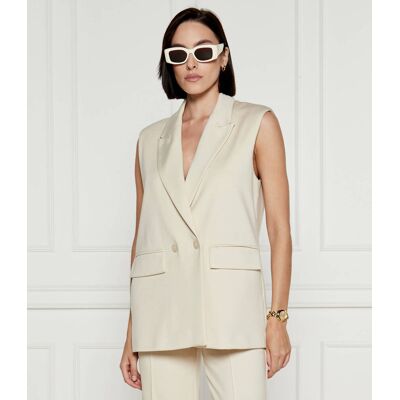 RIANI Kamizelka Weste Loose fit beżowy 34 RIANI Kamizelka Weste Loose fit beżowy 34
