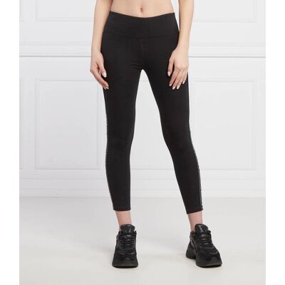 DKNY Sport Legginsy Slim Fit high waist czarny XS DKNY Sport Legginsy Slim Fit high waist czarny XS