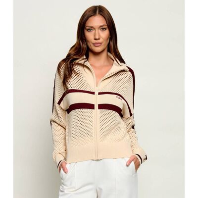 Guess ACTIVE Sweter GABRY Regular Fit beżowy L Guess ACTIVE Sweter GABRY Regular Fit beżowy L