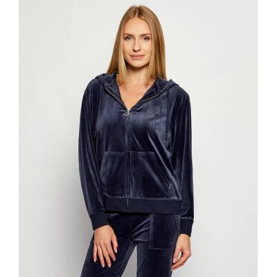 Juicy Couture Bluza HALAN Oversize fit granatowy M Juicy Couture Bluza HALAN Oversize fit granatowy M