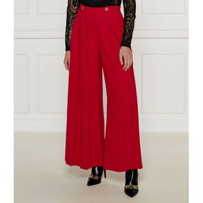 TWINSET Spodnie flare fit czerwony 34 TWINSET Spodnie flare fit czerwony 34