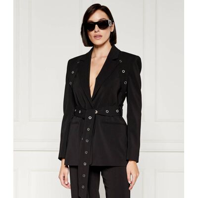 Patrizia Pepe Marynarka Slim Fit czarny 36 Patrizia Pepe Marynarka Slim Fit czarny 36