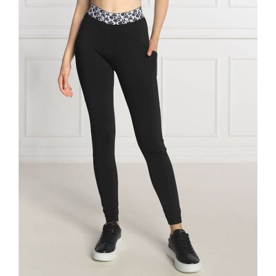 The Kooples Legginsy Slim Fit czarny 38 The Kooples Legginsy Slim Fit czarny 38
