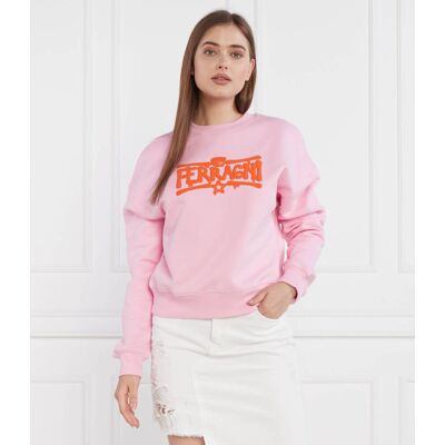 Chiara Ferragni Bluza Oversize fit różowy L Chiara Ferragni Bluza Oversize fit różowy L