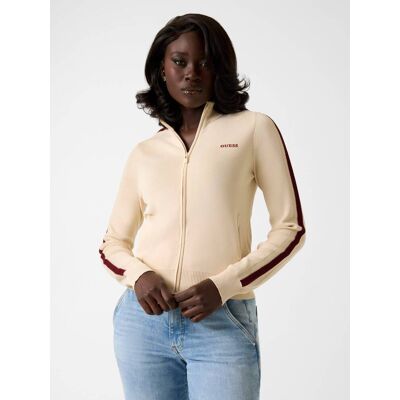 Guess ACTIVE Bluza GABRY Slim Fit beżowy XS Guess ACTIVE Bluza GABRY Slim Fit beżowy XS