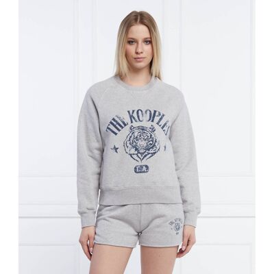 The Kooples Bluza Regular Fit szary 34 The Kooples Bluza Regular Fit szary 34
