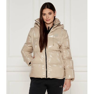 Pinko Kurtka 2w1 CRYSTAL Regular Fit beżowy L Pinko Kurtka 2w1 CRYSTAL Regular Fit beżowy L