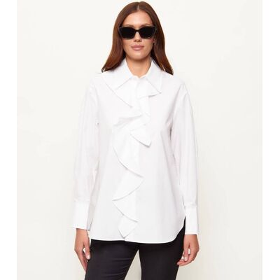 Marella Koszula MLLFALESIA Regular Fit biały 40 Marella Koszula MLLFALESIA Regular Fit biały 40