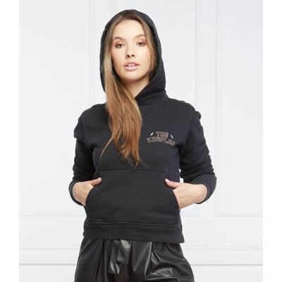The Kooples Bluza Regular Fit czarny 34 The Kooples Bluza Regular Fit czarny 34