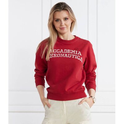 Aeronautica Militare Bluza Regular Fit czerwony XS Aeronautica Militare Bluza Regular Fit czerwony XS