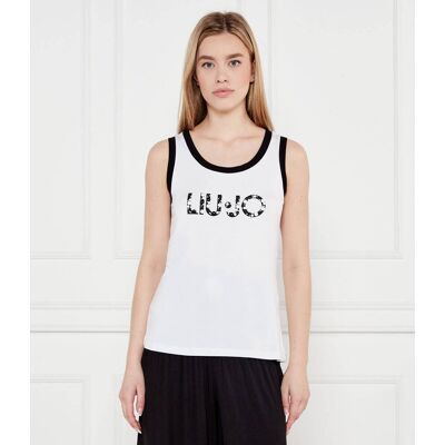 Liu Jo Beachwear Top Regular Fit biały XS Liu Jo Beachwear Top Regular Fit biały XS