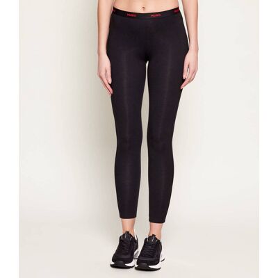 Hugo Bodywear Legginsy Slim Fit czarny L Hugo Bodywear Legginsy Slim Fit czarny L